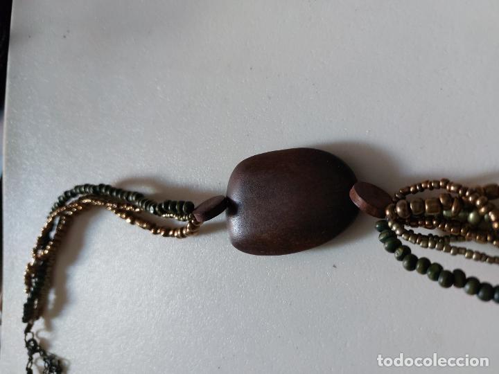 Joyeria: Collar bisuteria tonos marr&oacute;nes - Foto 2