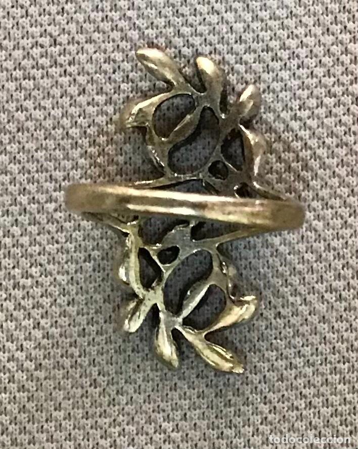 Joyeria: ANILLO PLATEADO Y CRISTAL - Foto 2