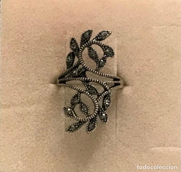 Joyeria: ANILLO PLATEADO Y CRISTAL - Foto 1
