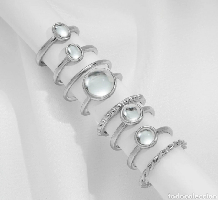 Joalharia: Conjunto de anillos ENV&Iacute;O GRATIS!!