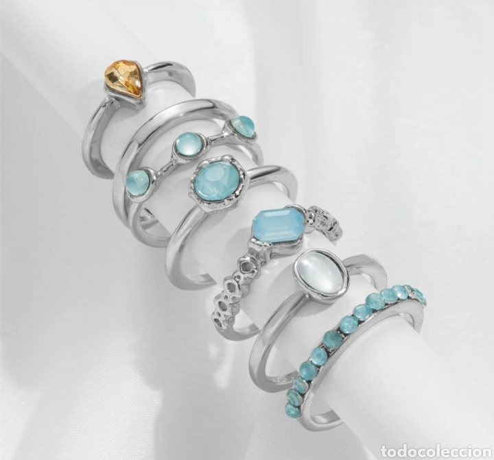 Joalharia: Conjunto de anillos ENV&Iacute;O GRATIS!!