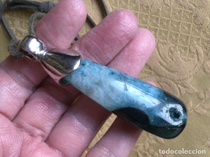 Joyeria: COLGANTE DE &Aacute;GATA TONOS AZULES - Foto 3