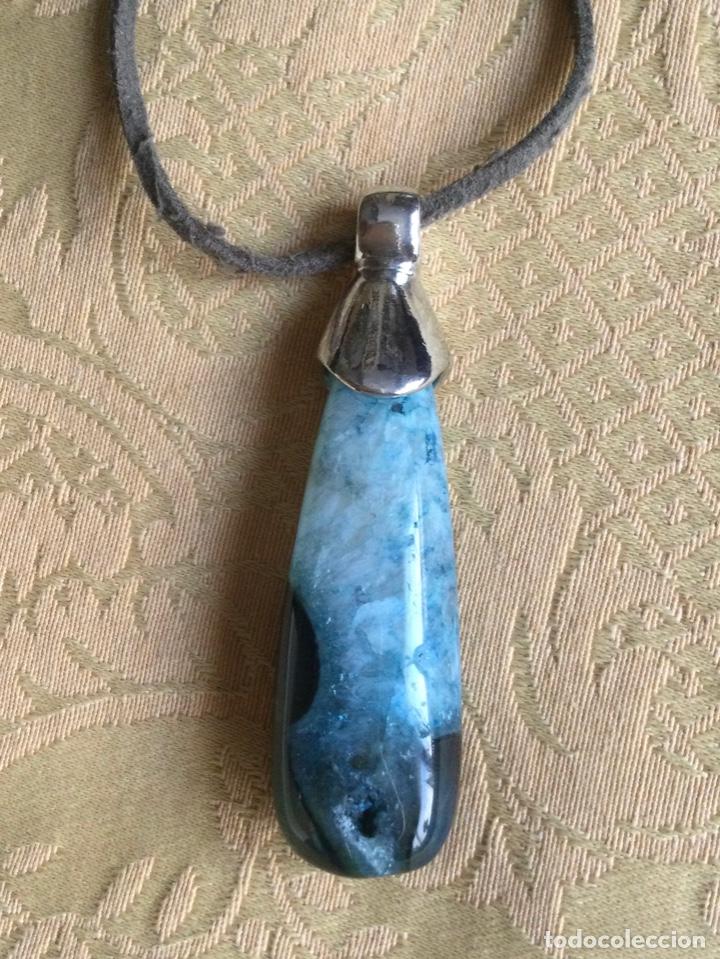 Joyeria: COLGANTE DE &Aacute;GATA TONOS AZULES - Foto 4