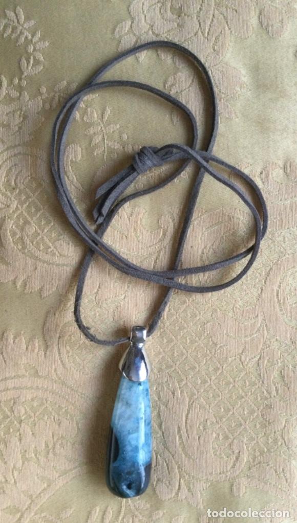 Joyeria: COLGANTE DE &Aacute;GATA TONOS AZULES - Foto 5
