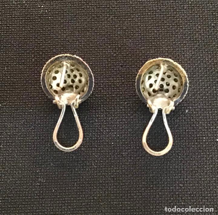 Joyeria: PENDIENTES PLATEADOS Y CRISTAL - Foto 3