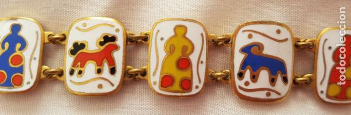 Joyeria: PULSERA ESMALTADA ZODIACO CHAPADA ORO - Foto 4