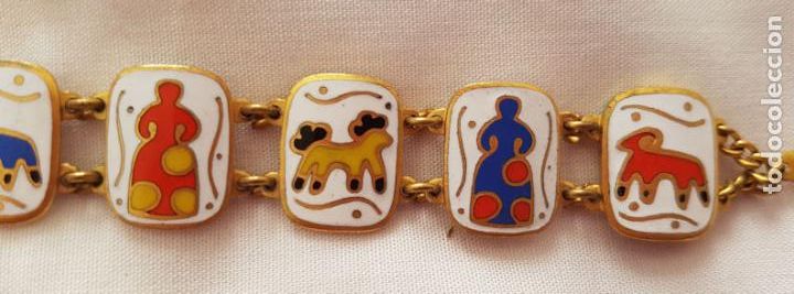 Joyeria: PULSERA ESMALTADA ZODIACO CHAPADA ORO - Foto 5