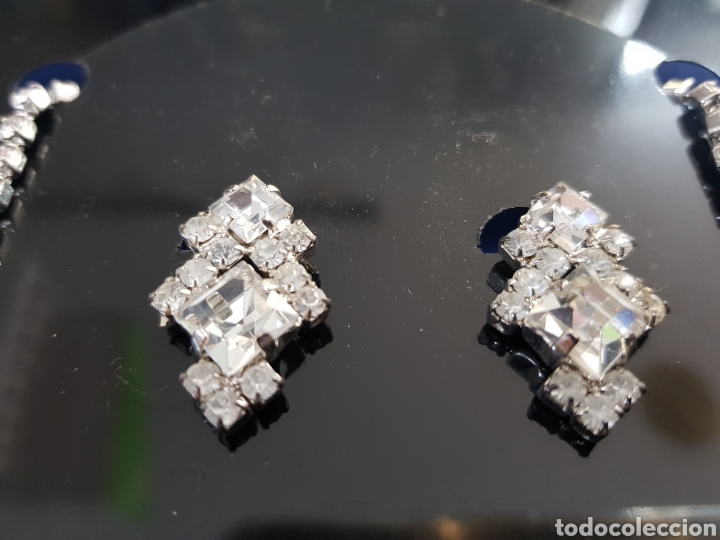 Joyeria: Conjunto bisuter&iacute;a strass ,gargantilla y pendientes - Foto 3