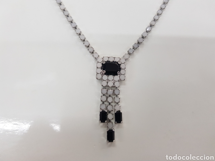 Joyeria: Conjunto bisuter&iacute;a strass, gargantilla y pendientes - Foto 3