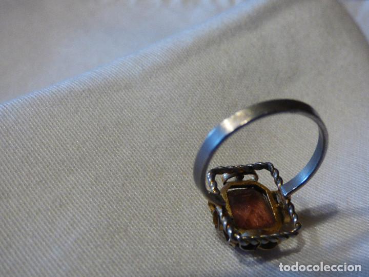 Joyeria: Anillo metal y cristal. - Foto 7