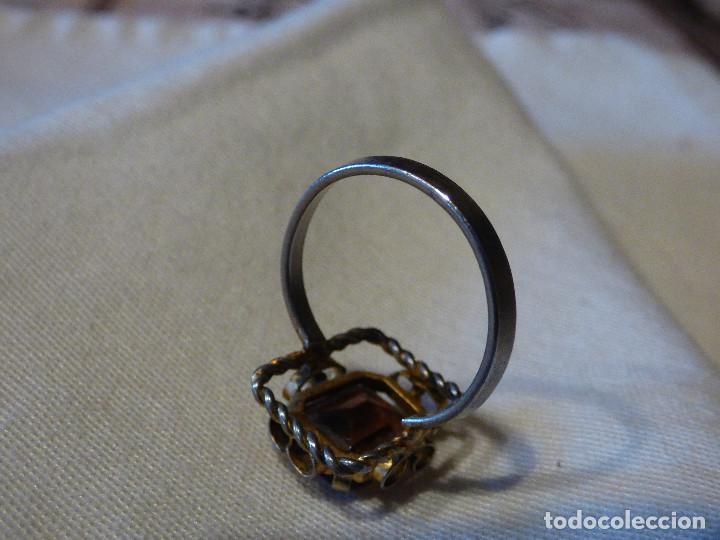 Joyeria: Anillo metal y cristal. - Foto 8