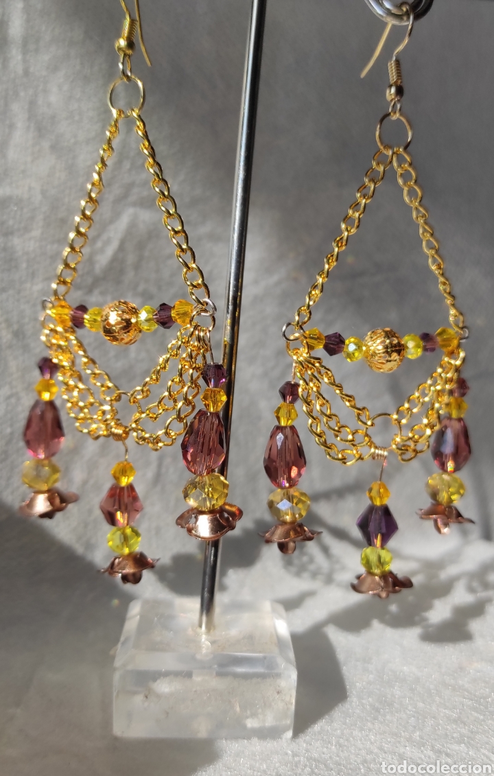 Joyeria: &iexcl;&iexcl;&iexcl;VENDIDOS&iexcl;&iexcl;&iexcl; &rdquo;Rosas de Cobre&rdquo; - Foto 2