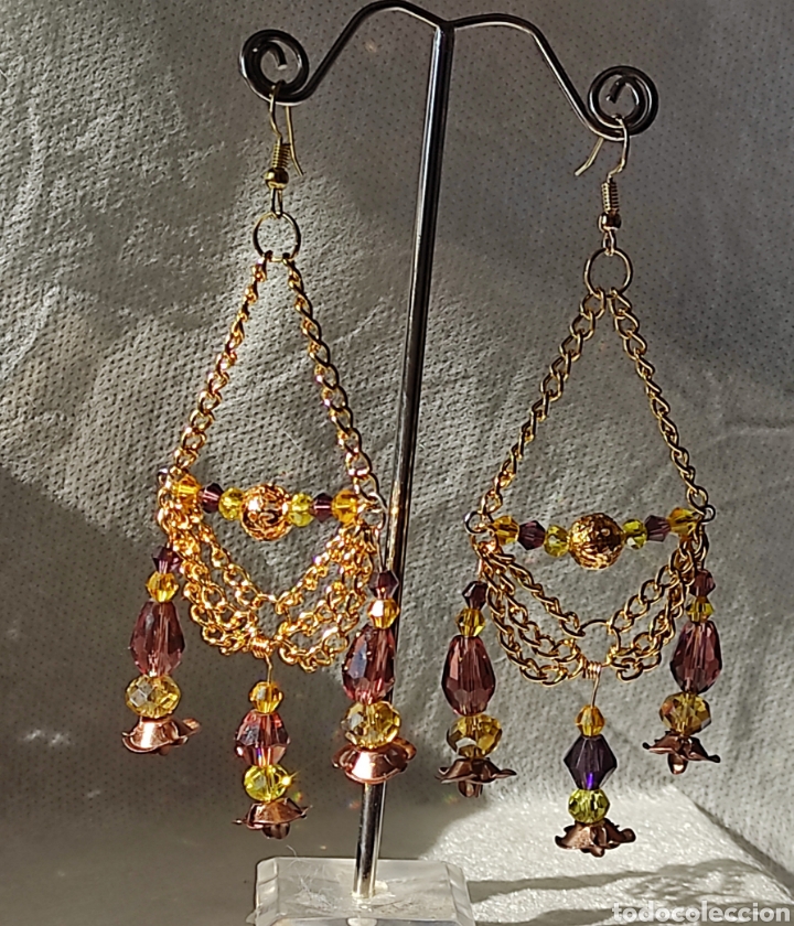 Joyeria: &iexcl;&iexcl;&iexcl;VENDIDOS&iexcl;&iexcl;&iexcl; &rdquo;Rosas de Cobre&rdquo; - Foto 3