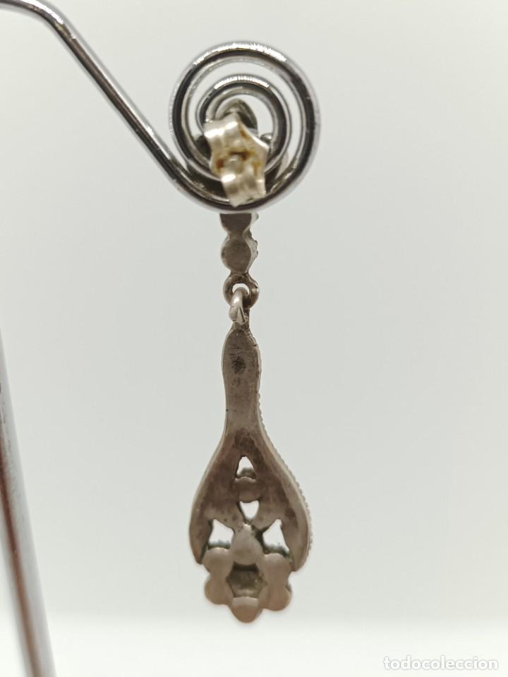 Joyeria: Pendientes estilo isabelino con marcasitas. - Foto 5