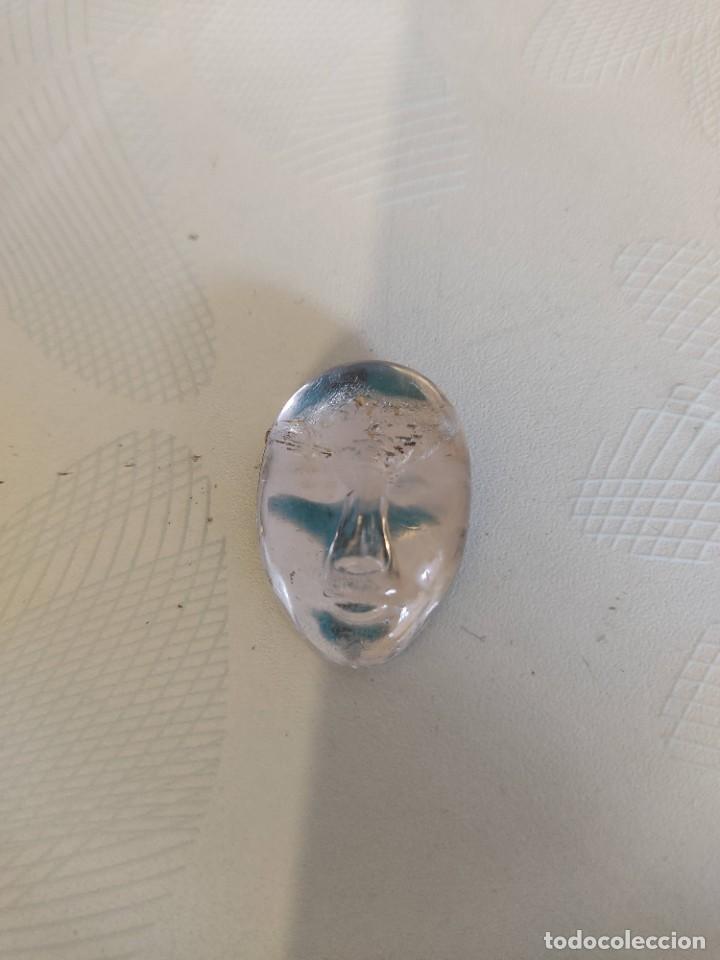 Joyeria: AGUJA FORMA DE CARA PLASTICO TRANSPARENTE - Foto 1