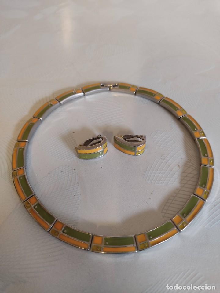 Joyeria: CONJUNTO DE BISUTERIA COLLAR Y PENDIENTES - Foto 1
