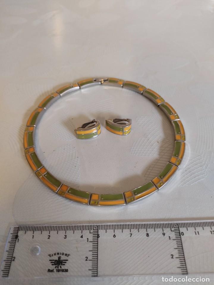 Joyeria: CONJUNTO DE BISUTERIA COLLAR Y PENDIENTES - Foto 2