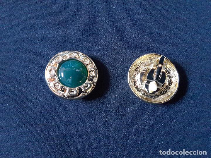 Joyeria: Pendientes redondos con &aacute;gatas - Foto 1