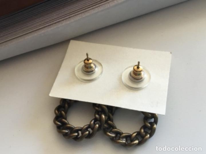 Joyeria: PENDIENTES DE CADENA. PERNO CON CRISTAL. PRESI&Oacute;N - Foto 3