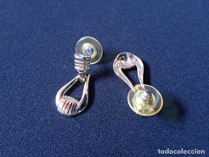 Joyeria: Pendientes largos color oro, lira - Foto 1