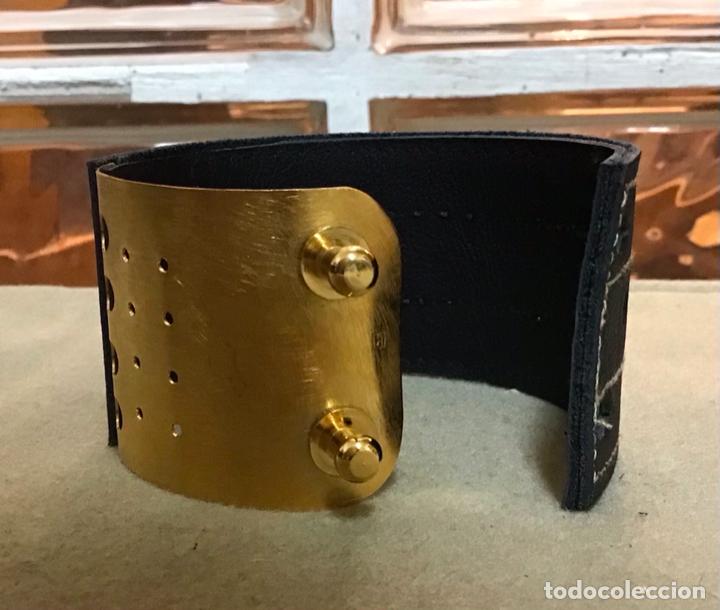 Joyeria: PULSERA PIEL Y DORADO - Foto 2