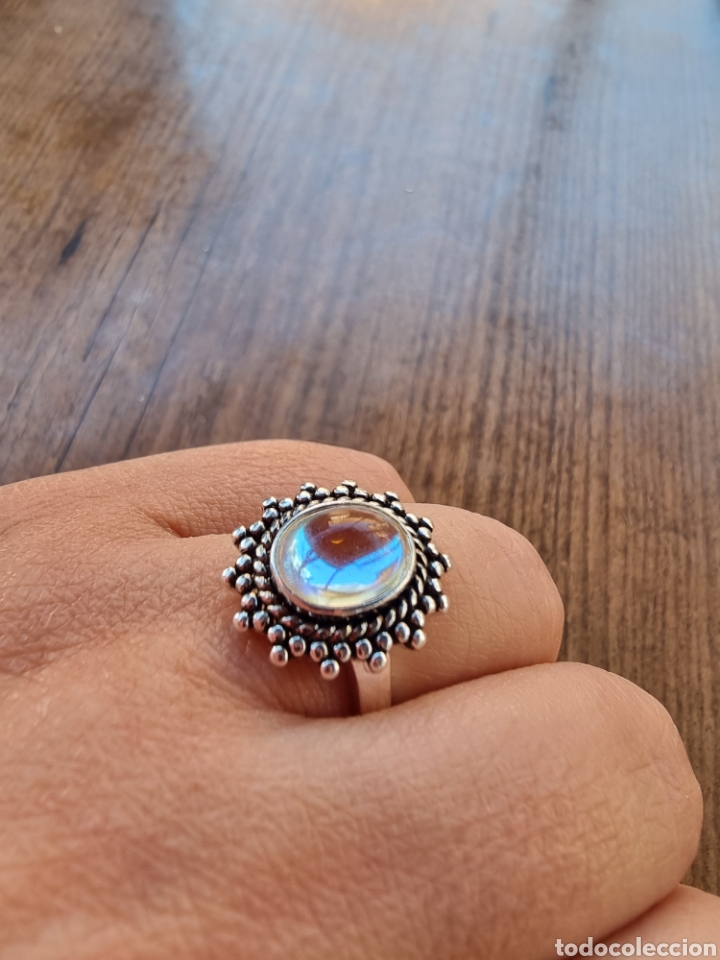 Joyeria: Anillo de Plata y piedra Lunar ENV&Iacute;O GRATIS!! - Foto 2