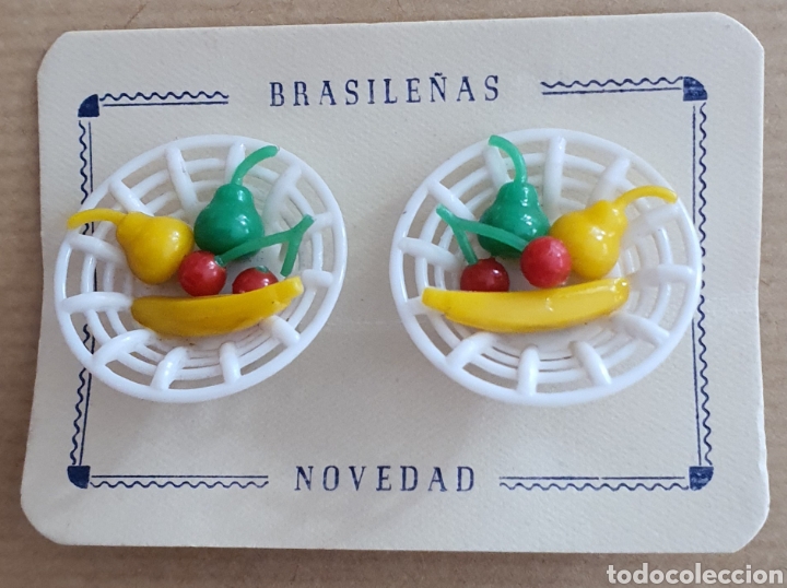 Joyeria: :::: AA11 - Antiguos pendientes de clip modelo Brasile&ntilde;as