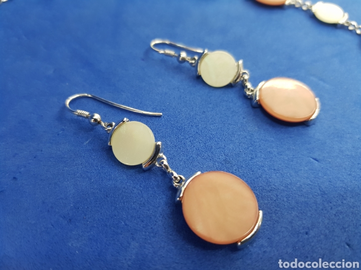 Joyeria: Conjunto de gargantilla y pendientes bisuter&iacute;a - Foto 2