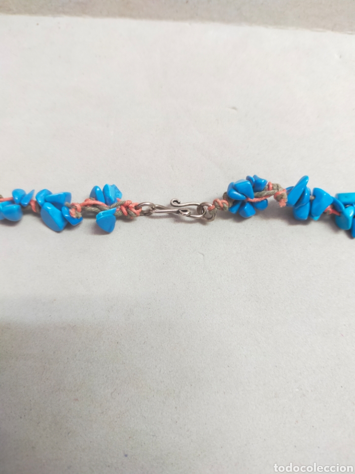 Joyeria: COLLAR DE TURQUESAS? CON CIERRE METALICO. - Foto 2