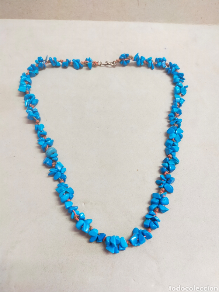Joyeria: COLLAR DE TURQUESAS? CON CIERRE METALICO. - Foto 6