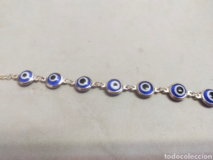 Joyeria: PULSERA DE METAL CON OJOS TURCOS. - Foto 7