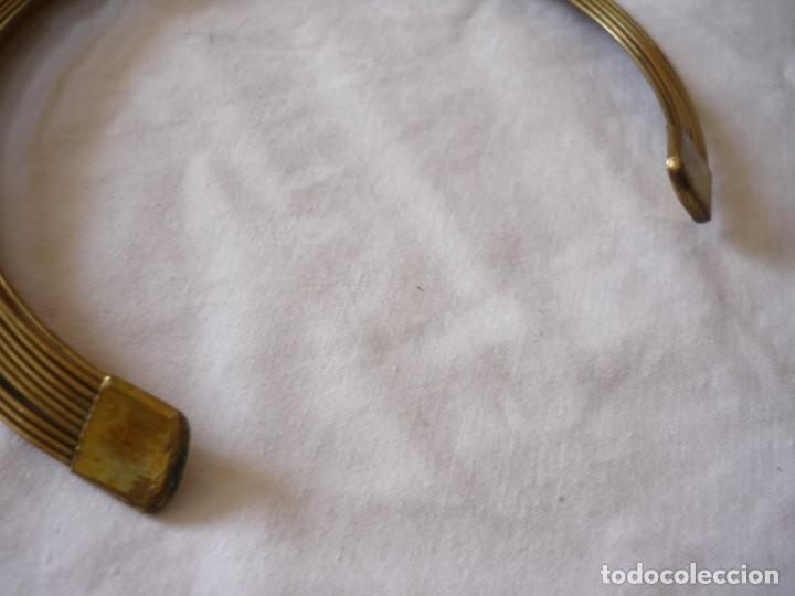 Joyeria: Gargantilla de hilos de bronce - Foto 5