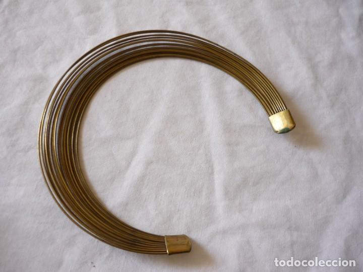 Joyeria: Gargantilla de hilos de bronce - Foto 7