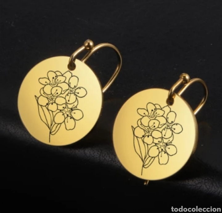 Joyeria: Pendientes de Acero inoxidable Flor ENV&Iacute;O GRATIS! - Foto 1