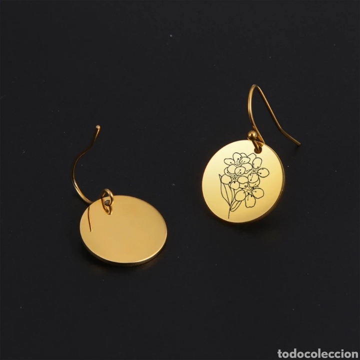 Joyeria: Pendientes de Acero inoxidable Flor ENV&Iacute;O GRATIS! - Foto 3