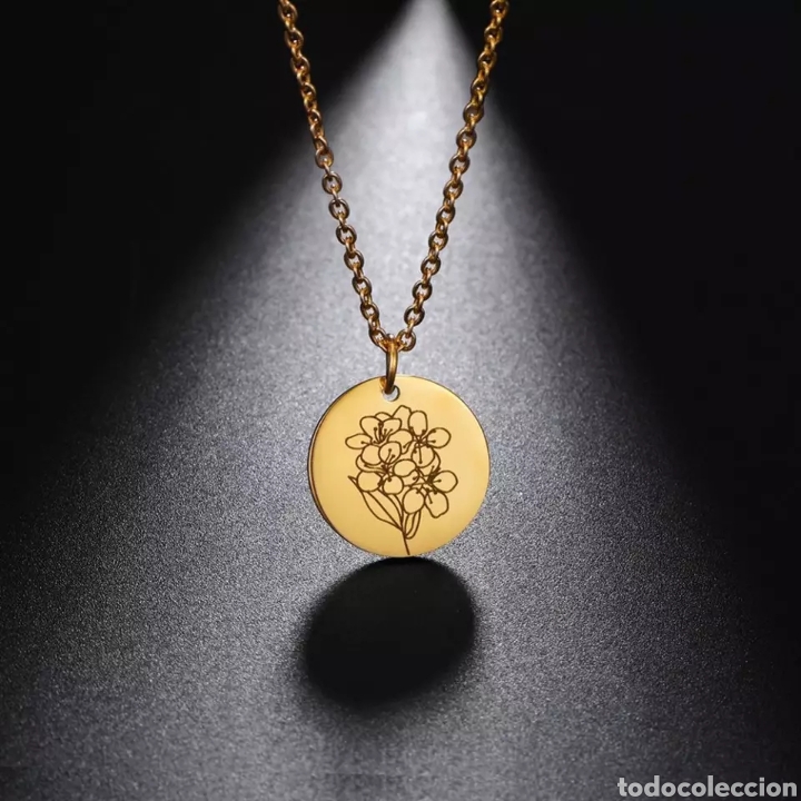 Joyeria: Collar de Acero inoxidable Flor ENV&Iacute;O GRATIS! - Foto 2