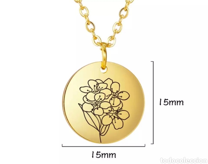 Joyeria: Collar de Acero inoxidable Flor ENV&Iacute;O GRATIS! - Foto 5