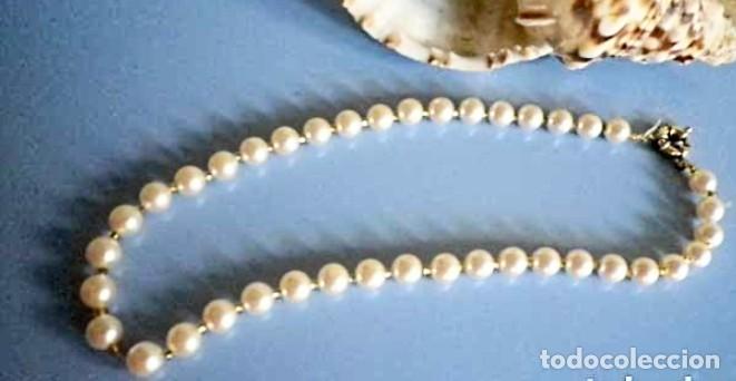 Joyeria: Collar simil perlas a&ntilde;os 70-80 - Foto 2