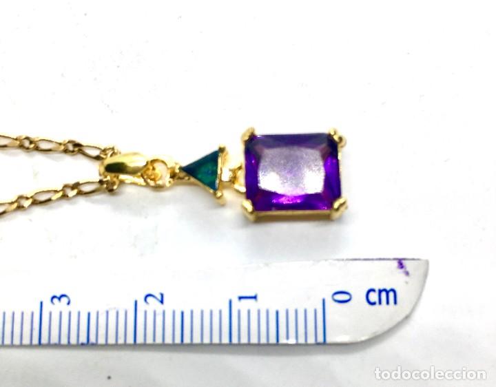 Joyeria: COLGANTE CON BA&Ntilde;O DE ORO - Foto 3