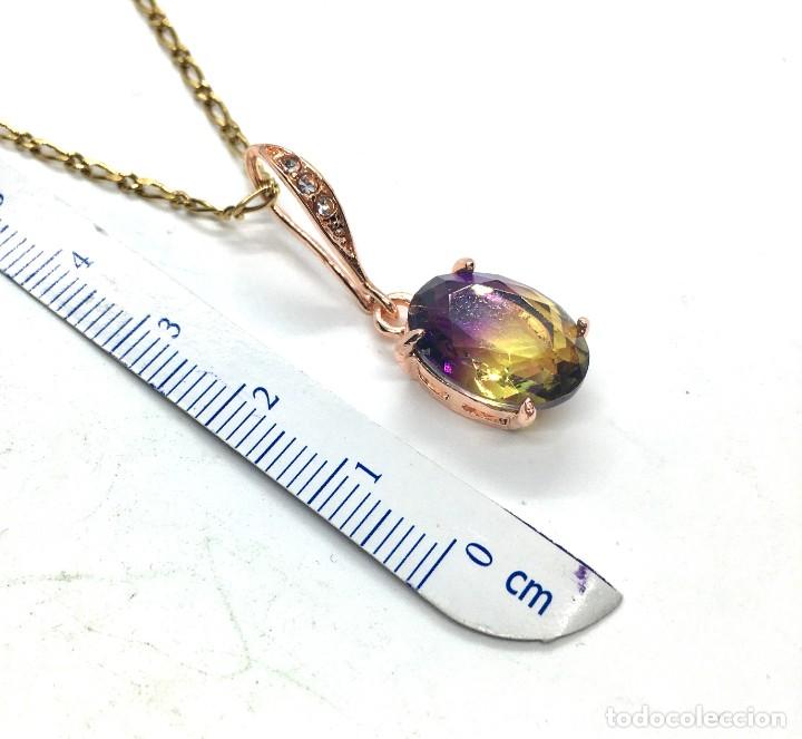 Joyeria: COLGANTE CON BA&Ntilde;O DE ORO - Foto 1