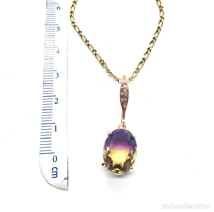 Joyeria: COLGANTE CON BA&Ntilde;O DE ORO - Foto 2