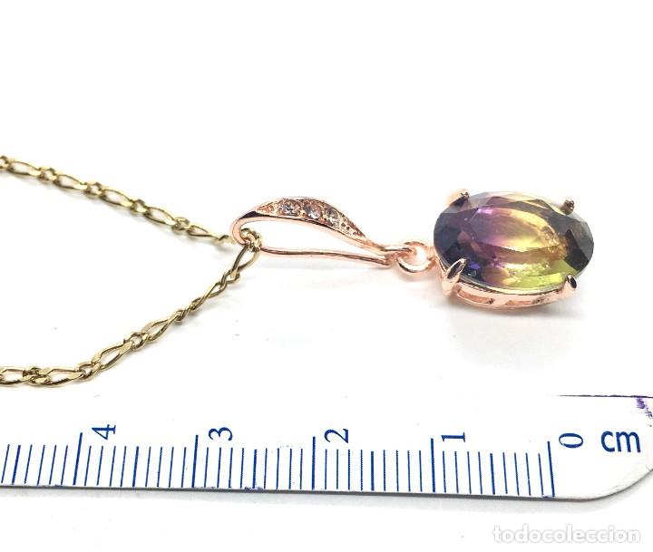 Joyeria: COLGANTE CON BA&Ntilde;O DE ORO - Foto 3