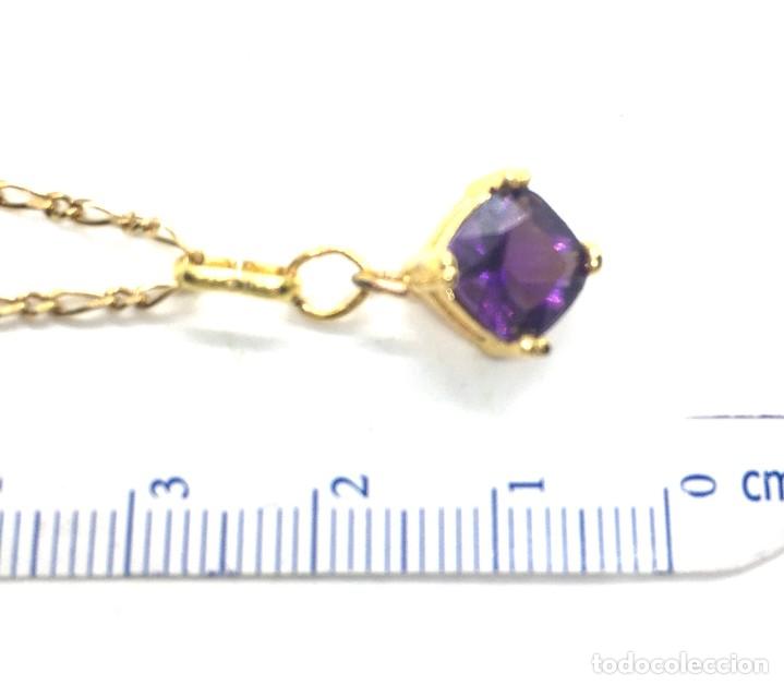 Joyeria: COLGANTE CON BA&Ntilde;O DE ORO - Foto 2
