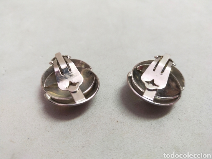 Joyeria: PENDIENTES DE CLIP, EN METAL. FORMA DE NUDO. - Foto 6