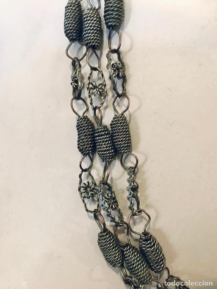 Joyeria: Cadena larga de metal - Foto 3