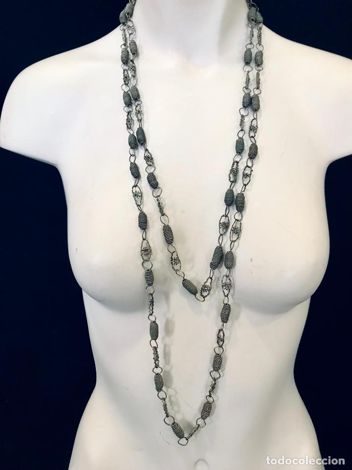 Joyeria: Cadena larga de metal - Foto 1