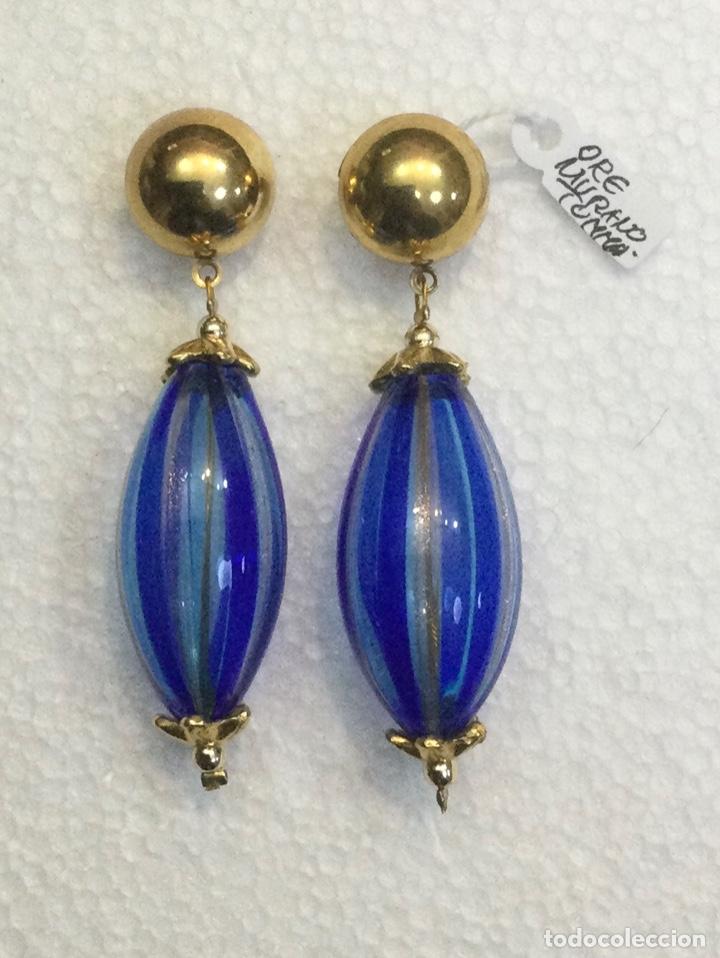 Schmuck: Pendientes en vidrio de Murano soplado. NUEVOS