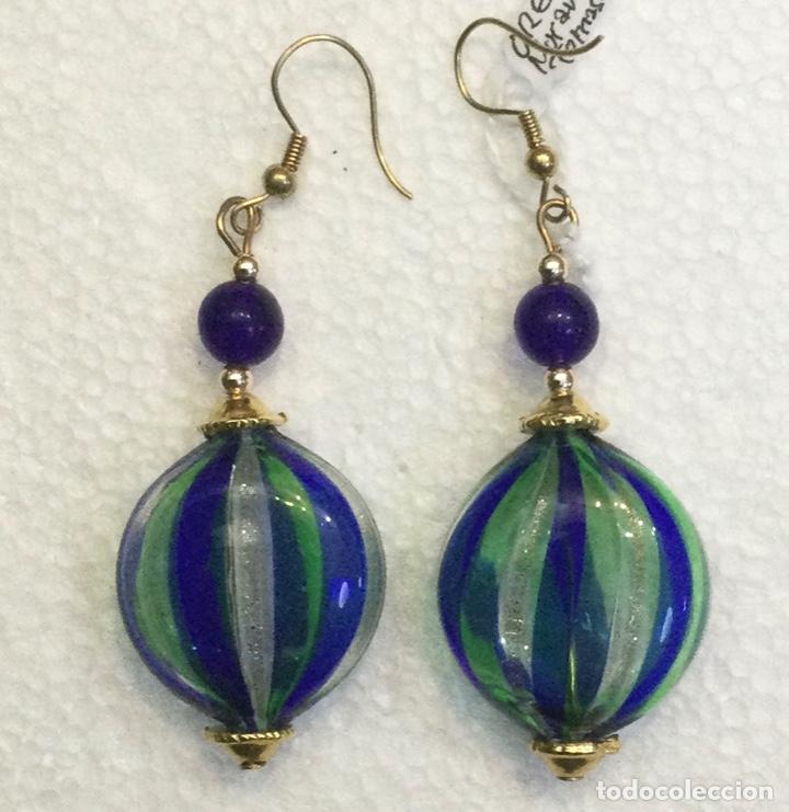 Schmuck: Pendientes en vidrio de Murano. NUEVOS