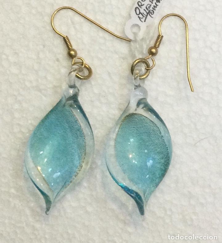 Schmuck: Pendientes en vidrio de Murano. NUEVOS