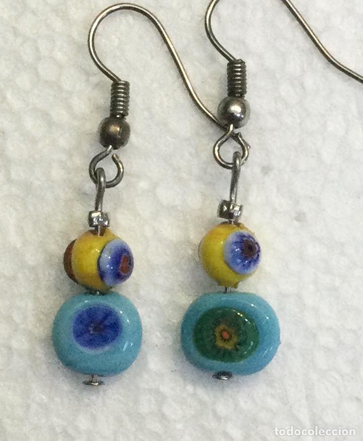 Gioielleria: Pendientes en vidrio de Murano con murrinas. NUEVOS